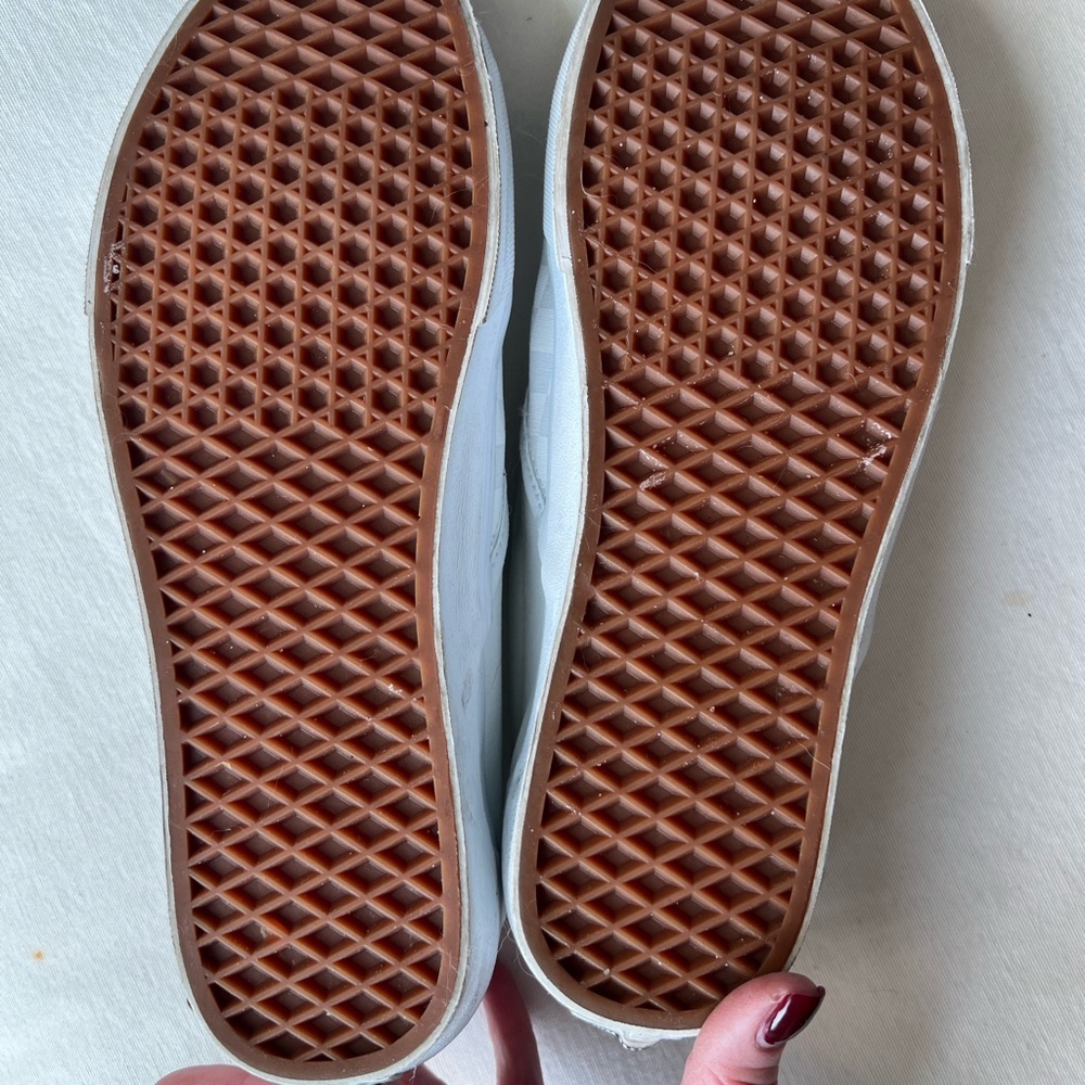 Vans Classic White checkerboard Slip-On Sneakers - Picture 7 of 7